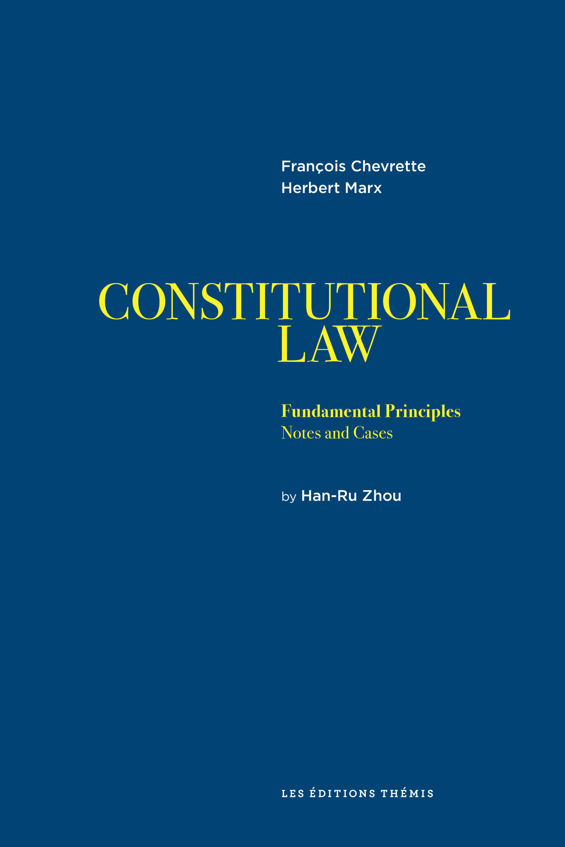 Constitutional Law : Fundamental Principles : Notes and Cases