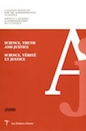 Science, vérité et justice