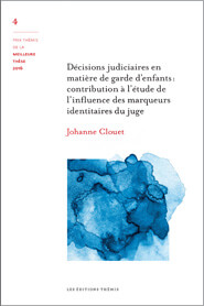 Décisions judiciaires en matière de garde d&rsquo;enfants : contribution à l’étude de l’influence des marqueurs identitaires du juge