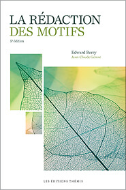 La rédaction des motifs 5eme Ed