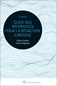 Guide des références pour la rédaction juridique, 9e éd.